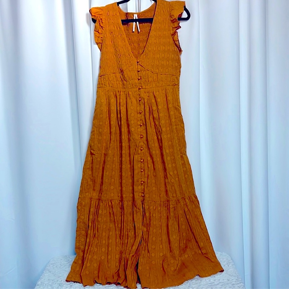 Anthropologie prairie dress
